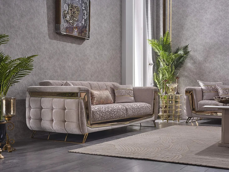 3 Pc Sofa set in Convertible to Bed Design
