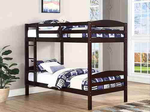 Bunk Bed with Mattress Support