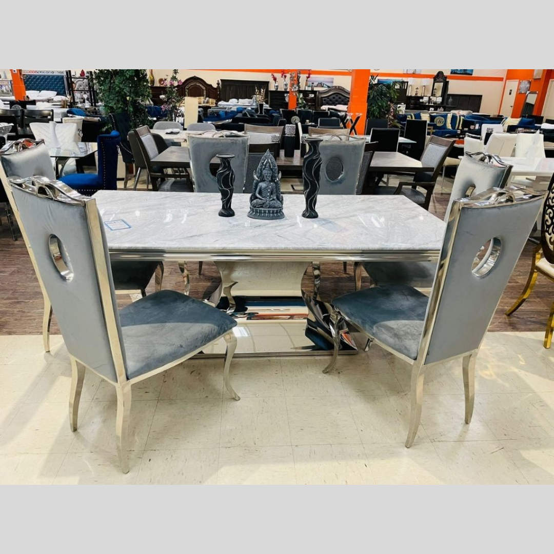 Marble Dining Set