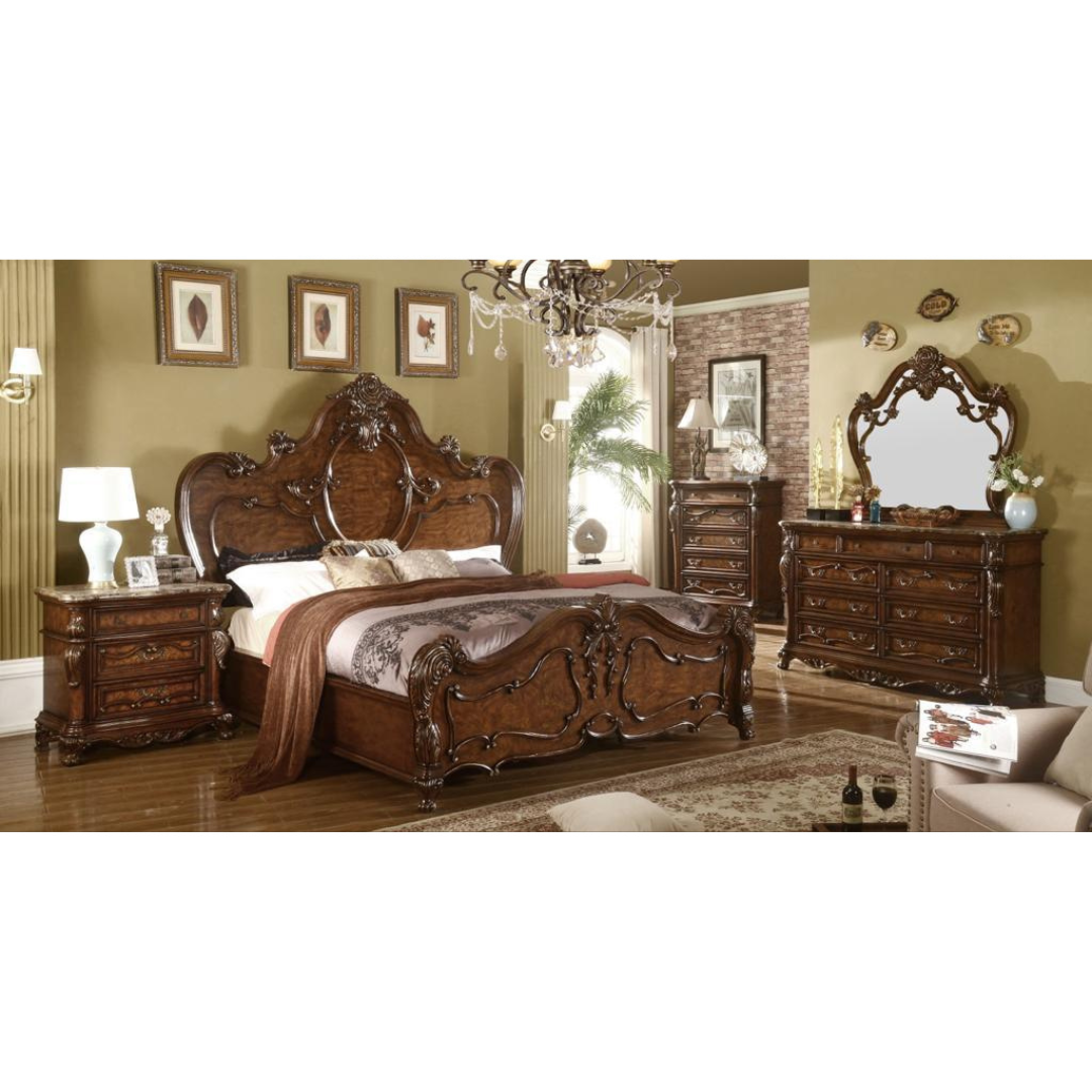 WOODEN BEDROOM