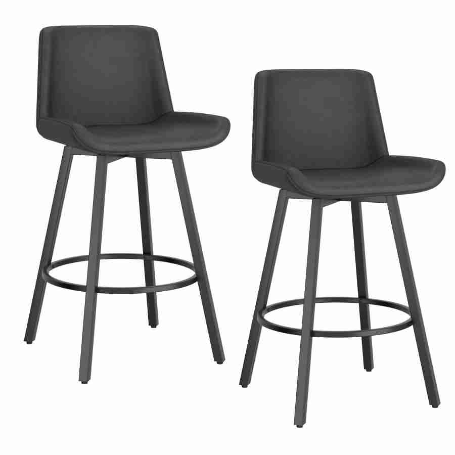 26 Inches Counter Stool in Leather