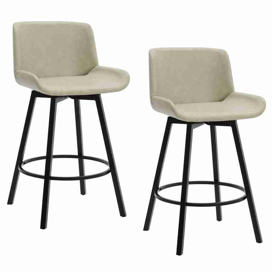 26 Inches Counter Stool in Leather