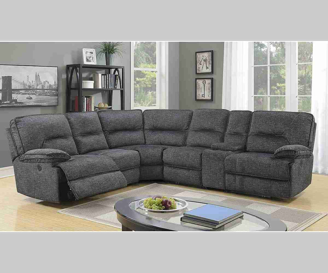 Fabric Power Recliner Sectional - Maryland