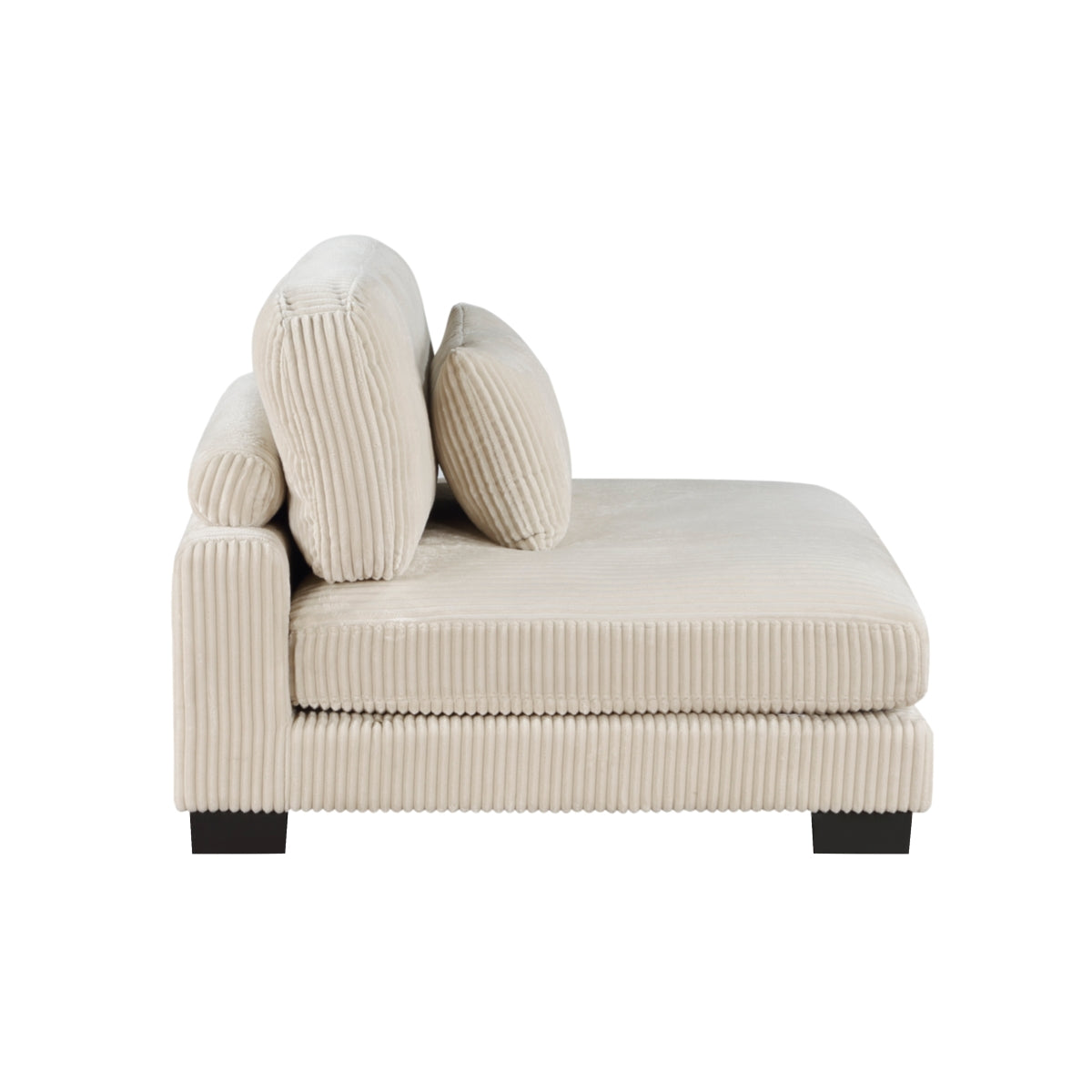 5 Pc Fabric Sectional