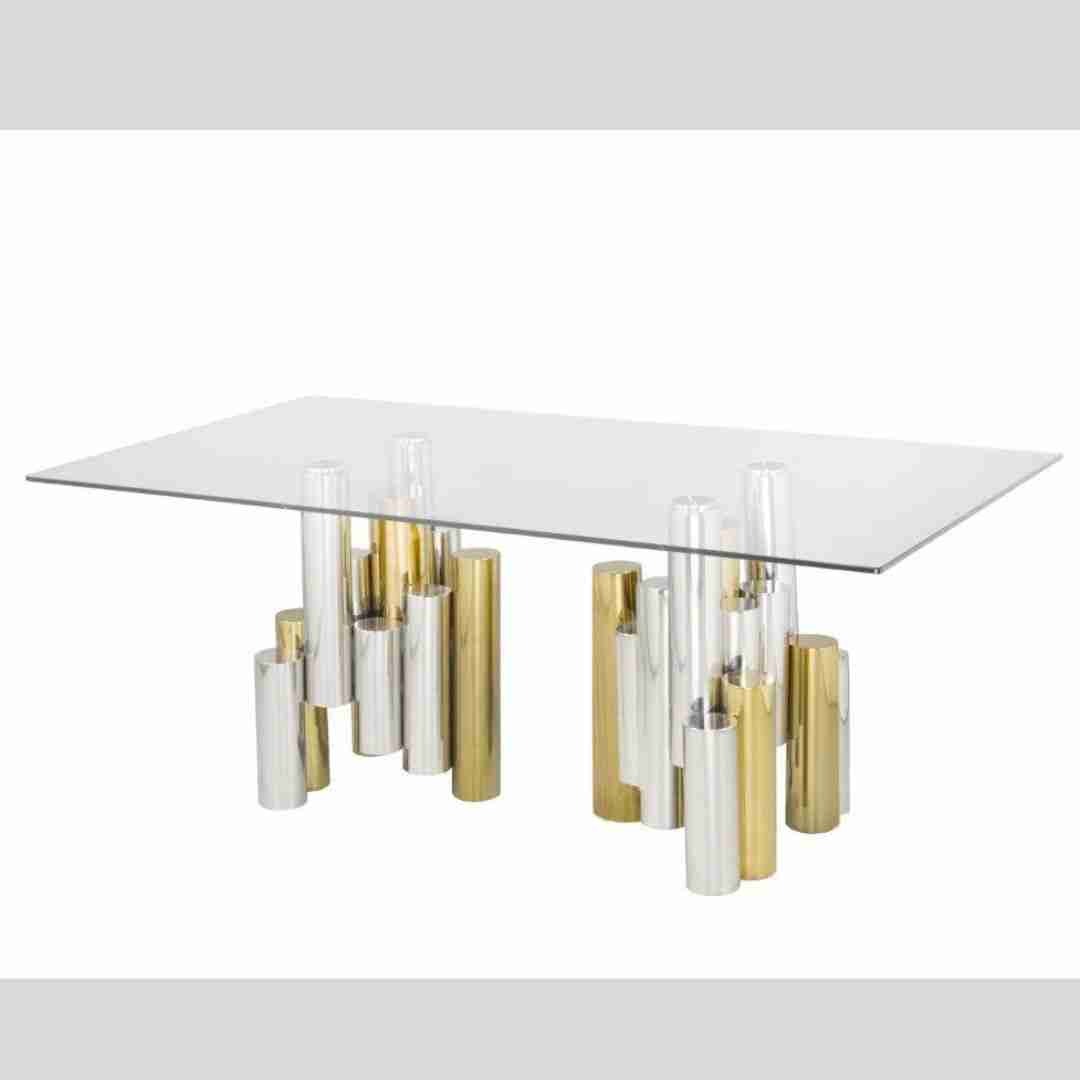 Glass 7Pc Dining Set - Norah